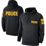 Black Police Hoodie