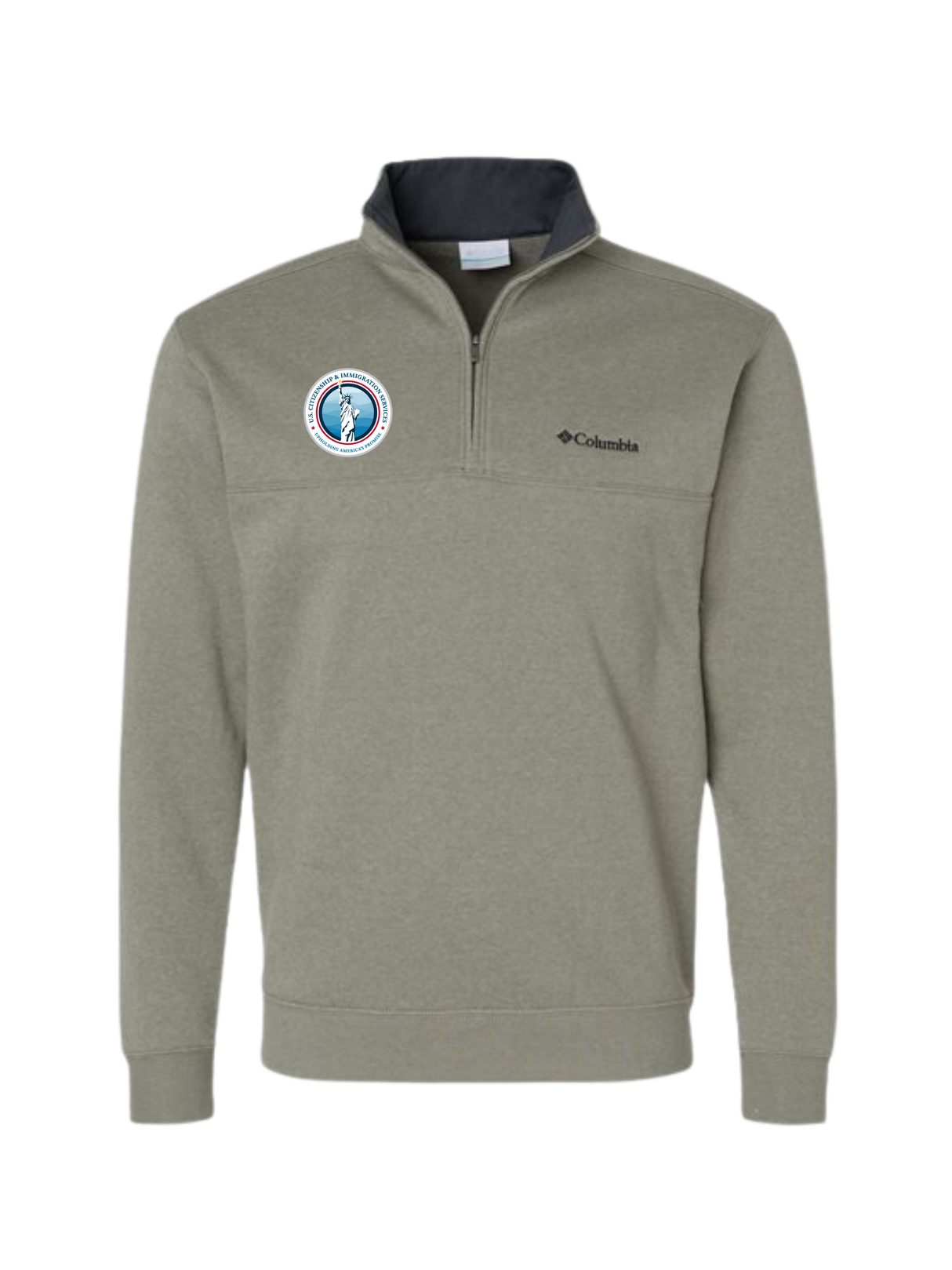 USCIS Hart Mountain™ Half-Zip Sweatshirt - Mens