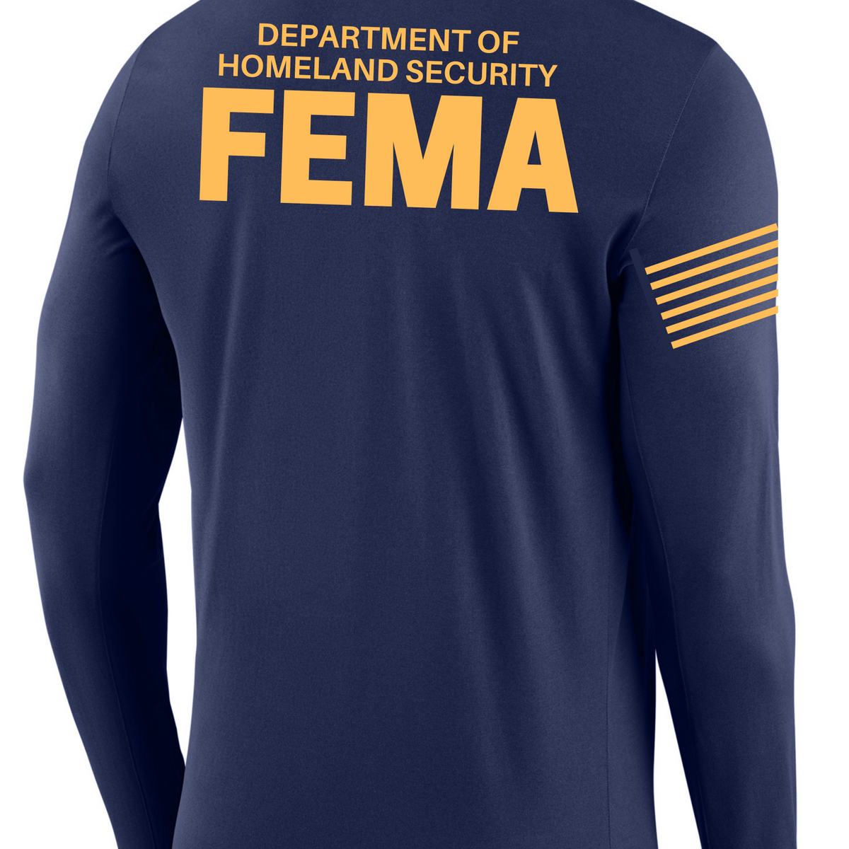 DHS FEMA Agency Identifier T Shirt - Long Sleeve – FEDS Apparel
