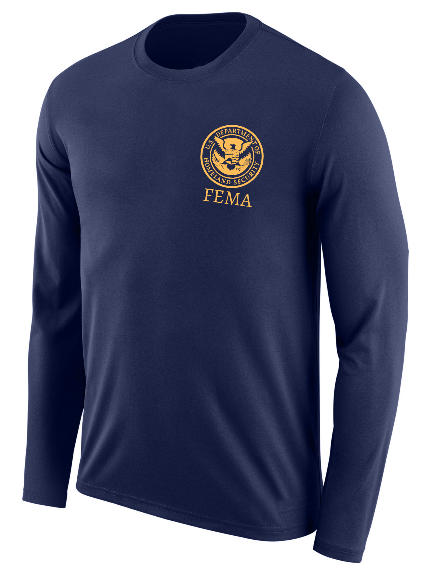 DHS FEMA Agency Identifier T Shirt - Long Sleeve – FEDS Apparel