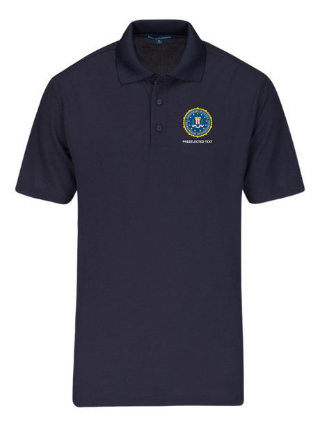 Federal Bureau of Investigation Polo Shirt - Men's Short Sleeve - FEDS Apparel