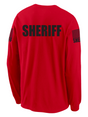 Red Sheriff Men's Shirt - Long Sleeve - FEDS Apparel