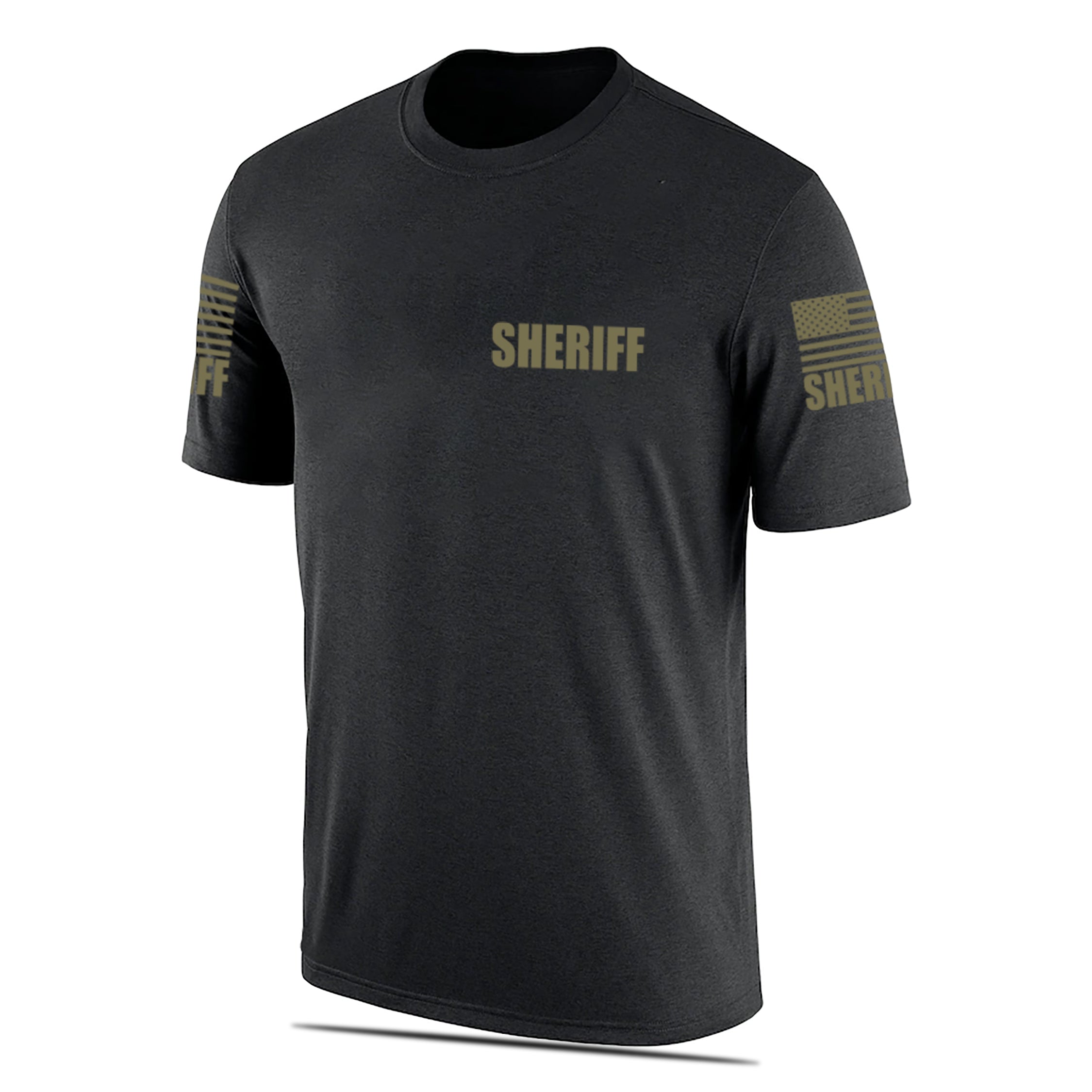 Black Sheriff Men's Shirt - Short Sleeve (Green) – FEDS Apparel