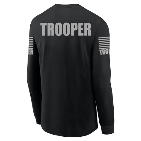 Black Trooper Men's Shirt - Long Sleeve - FEDS Apparel