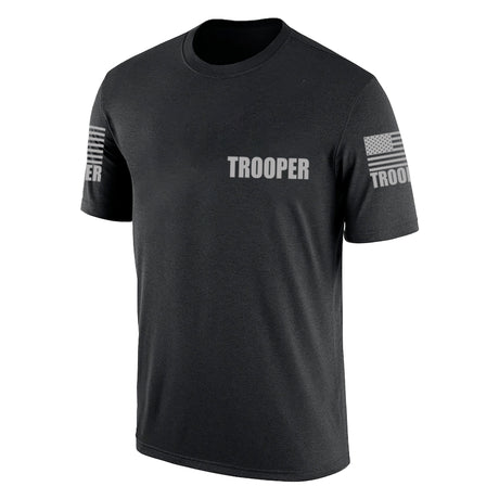 Black Trooper Men's Shirt - Short Sleeve - FEDS Apparel